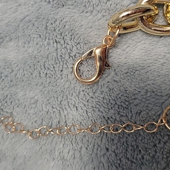 Gold Tone Chain Necklace NWOT - Picture 5 of 6